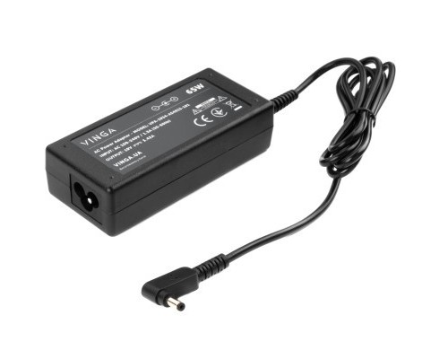Блок живлення до ноутбуку Vinga ASUS 65W 19V 3,42A 4.0 *1.35 (VPA-1934-AS4013-101)