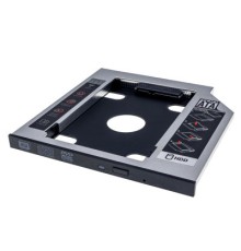 Фрейм-перехідник Grand-X HDD 2,5'' SATA2/SATA3 Slim 9,5mm (HDC-24С)