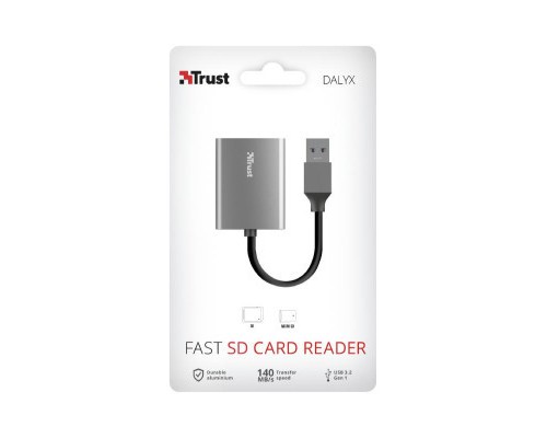 Зчитувач флеш-карт Trust Dalyx Fast USB 3.2 Card reader (24135)