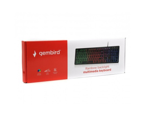 Клавіатура Gembird KB-UML-01-UA USB Black (KB-UML-01-UA)