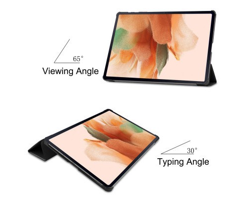 Чохол до планшета BeCover Samsung Tab S7 FE 12.4 SM-T730/SM-T735/S8 Plus 5G SM-X800/SM-X806 Black (706699)