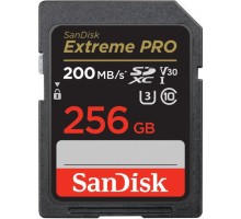 Карта пам'яті SanDisk 256GB SD class 10 UHS-I U3 V30 Extreme PRO (SDSDXXD-256G-GN4IN)