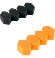 Тримач для кабелю Extradigital CC-963 Cable Clips, Black/Orange (KBC1804)