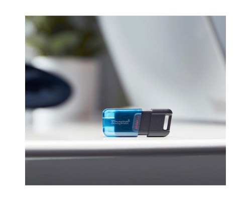 USB флеш накопичувач Kingston 256 GB DataTraveler 80 M USB-C 3.2 (DT80M/256GB)