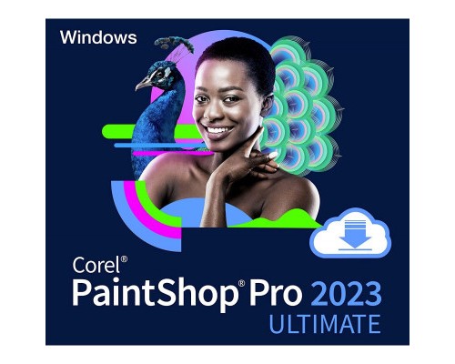 ПЗ для мультимедіа Corel PaintShop Pro 2023 Ultimate EN/FR/NL/IT/ES Windows (ESDPSP2023ULML)