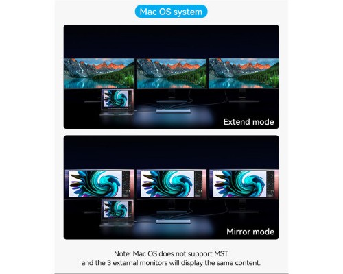 Концентратор Vention USB3.1 Type-C to DP/HDMI/VGA/USB-C/USB3.0x3/RJ45/SD/TF/TRRS 3.5mm/PD 100W 12in1 (THSHC)