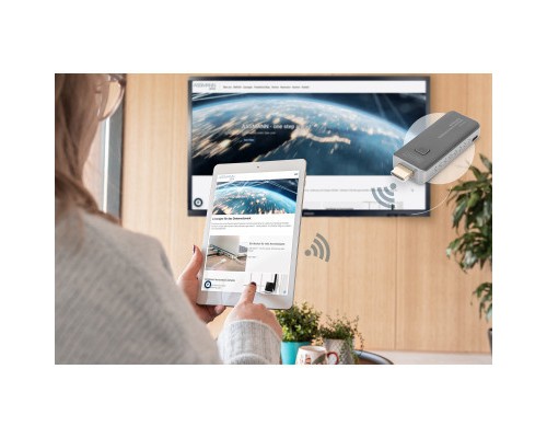 Адаптер Digitus Click Present Mini - Wireless Collaboration System HDMI, 1xTX, 1xRX (DS-55319)