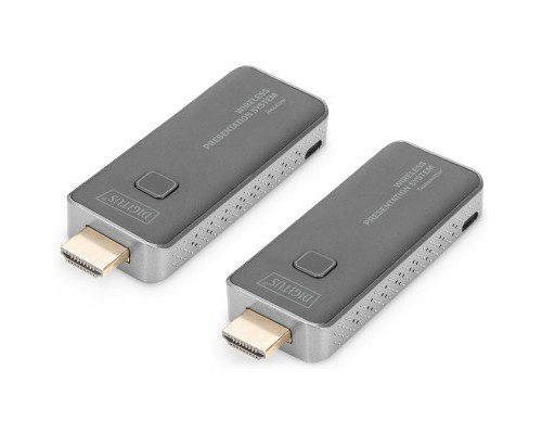 Адаптер Digitus Click Present Mini - Wireless Collaboration System HDMI, 1xTX, 1xRX (DS-55319)