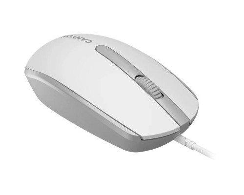 Мишка Canyon M-10 USB White Grey (CNE-CMS10WG)