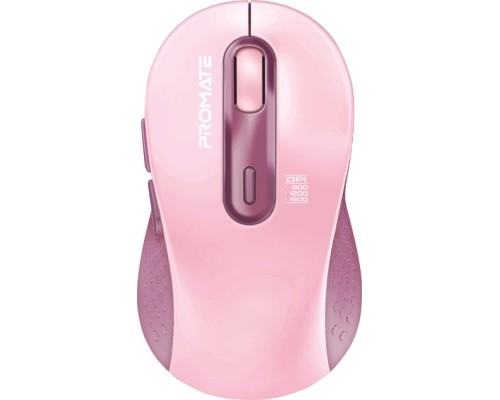 Мишка Promate Ken Wireless/Bluetooth Pink (ken.pink)