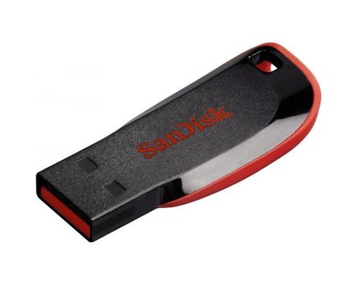 USB флеш накопичувач SanDisk 64GB Cruzer Blade Black/red USB 2.0 (SDCZ50-064G-B35)