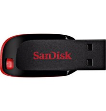 USB флеш накопичувач SanDisk 64GB Cruzer Blade Black/red USB 2.0 (SDCZ50-064G-B35)