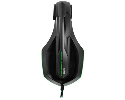 Навушники Gemix X-350 black-green
