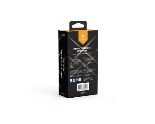 Мишка Vinga MSG-110 Black