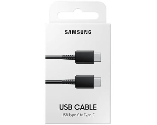 Дата кабель USB-C to USB-C black Samsung (EP-DA705BBRGRU)