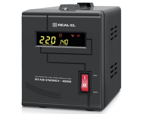 Стабілізатор REAL-EL STAB ENERGY-1000 (EL122400012)