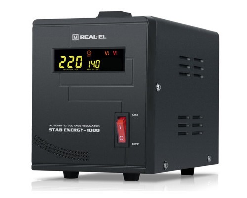 Стабілізатор REAL-EL STAB ENERGY-1000 (EL122400012)