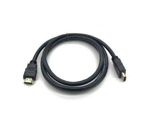 Кабель мультимедійний HDMI to HDMI 1.0m v1.4, OD-7.5mm Merlion (YT-HDMI(M)/(M)HS-1m)