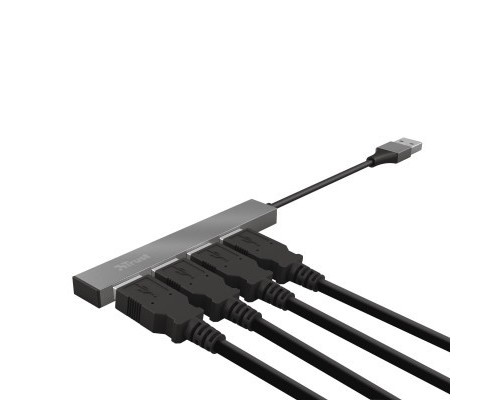 Концентратор Trust Halyx Aluminium 4-Port Mini USB Hub (23786_TRUST)