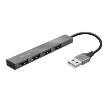 Концентратор Trust Halyx Aluminium 4-Port Mini USB Hub (23786_TRUST)