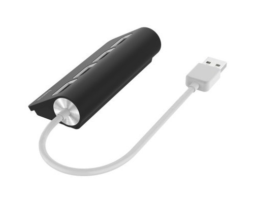 Концентратор Hama 4 Ports USB 2.0 Black/White (00200119)