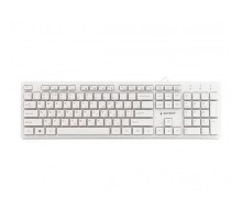 Клавіатура Gembird KB-MCH-03-W-UA USB White (KB-MCH-03-W-UA)