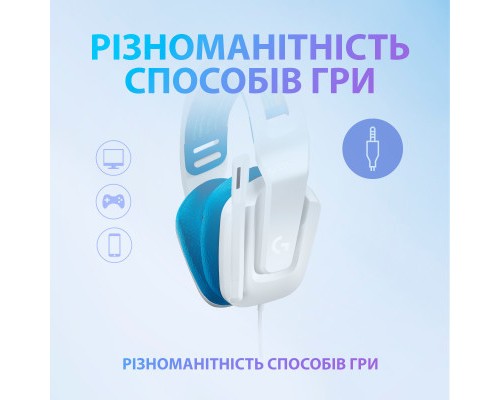 Навушники Logitech G335 Wired Gaming White (981-001018)