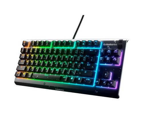 Клавіатура SteelSeries Apex 3 TKL USB UA Black (SS64817)