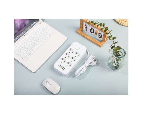 Мережевий фільтр живлення XoKo XК-SP6-4-1-WH