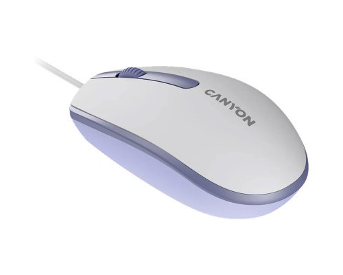 Мишка Canyon M-10 USB White Lavender (CNE-CMS10WL)