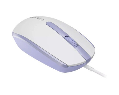 Мишка Canyon M-10 USB White Lavender (CNE-CMS10WL)