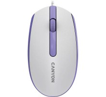 Мишка Canyon M-10 USB White Lavender (CNE-CMS10WL)