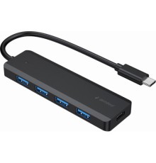 Концентратор Gembird 4 ports USB 3.1,USB-C, USB-C PD (UHB-CM-U3P4P-01)