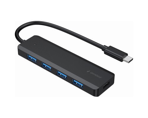 Концентратор Gembird 4 ports USB 3.1,USB-C, USB-C PD (UHB-CM-U3P4P-01)
