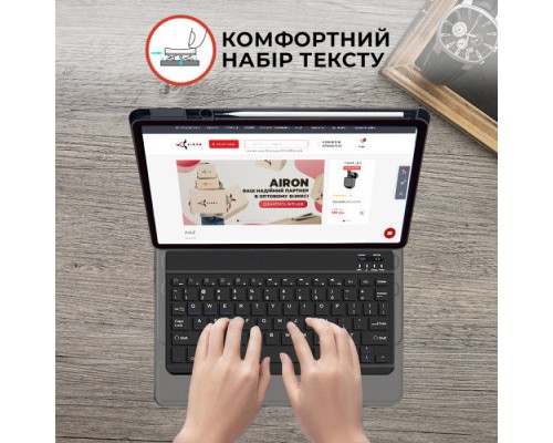Чохол до планшета AirOn Premium Xiaomi MiPad 6/6 Pro 11'' 2023 + Bluetooth Keyboard (4822352781113)
