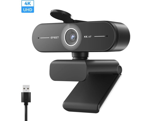 Веб-камера Emeet C60E 4K Black (eMeet-E3124)