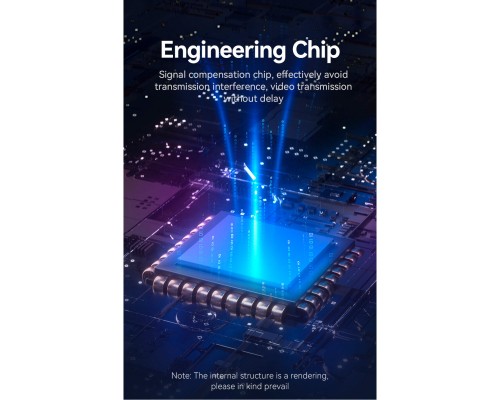 Адаптер HDMI via UTP up to 60m w/Power adapter(RX/TX) V1.4 1080p 60Hz 3D DD7.1 Vention (AKGH0-EU)