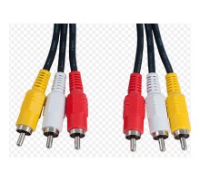 Кабель мультимедійний 3RCA to 3RCA 7.5m Atcom (13275)