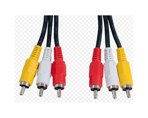 Кабель мультимедійний 3RCA to 3RCA 7.5m Atcom (13275)