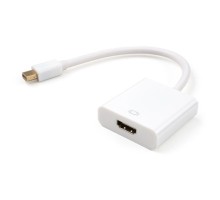 Перехідник Mini Display port M to HDMI F white Vinga (VCPMDPHDMIWH)