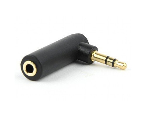 Перехідник 3.5мм M / F 3.5 мм угловой Cablexpert (A-3.5M-3.5FL)