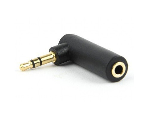 Перехідник 3.5мм M / F 3.5 мм угловой Cablexpert (A-3.5M-3.5FL)