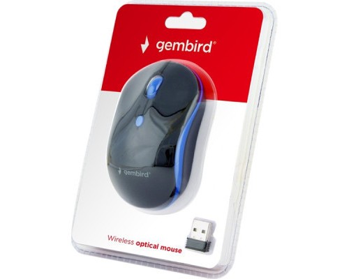 Мишка Gembird MUSW-4B-03-B Black+Blue (MUSW-4B-03-B)