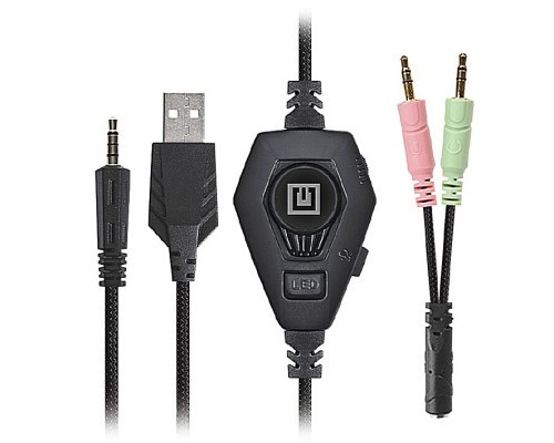 Навушники REAL-EL GDX-7680 Black