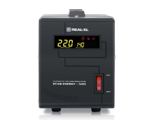 Стабілізатор REAL-EL STAB ENERGY-500 (EL122400011)