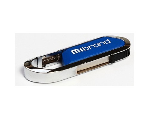 USB флеш накопичувач Mibrand 64GB Aligator Blue USB 2.0 (MI2.0/AL64U7U)