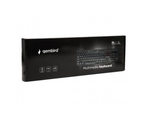 Клавіатура Gembird KB-MCH-03-UA USB Black (KB-MCH-03-UA)