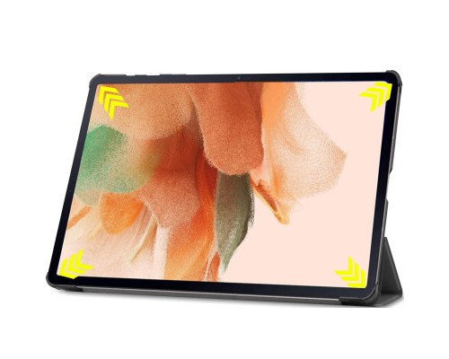 Чохол до планшета BeCover Samsung Galaxy Tab S7 FE 12.4 SM-T730/SM-T735/S8 Plus 5G SM-X800/SM-X806 Deep Purple (706700)