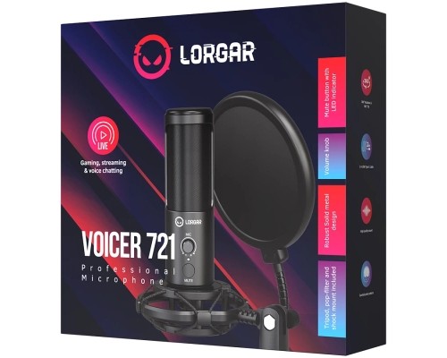 Мікрофон Lorgar Voicer 721 (LRG-CMT721)