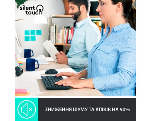 Комплект Logitech MK295 Silent UA Graphite (920-009800)